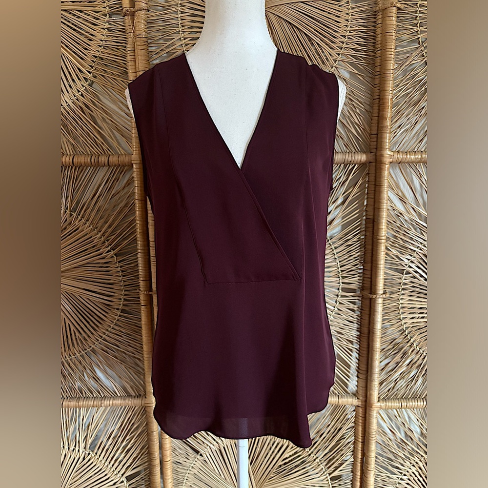 Theory Silk Crossover Top